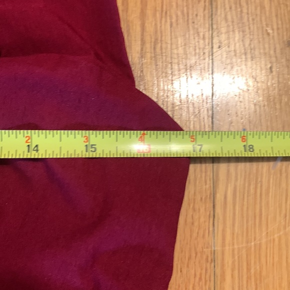 FASHION TO FIGURE STRETCH CHERRY RED BURGUNDY RUCHED FRONT WIGGLE DRESS - Picture 10 of 13